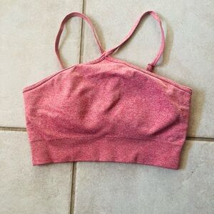 Women's Pink Workout Top
